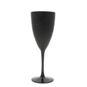 Copas Vino Negra Set x 4