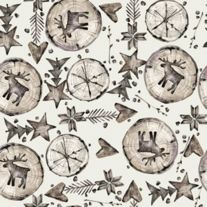 Mantel Abstracto Troncos