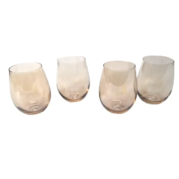 Vaso Ámbar Set X 4 - Imagen 2