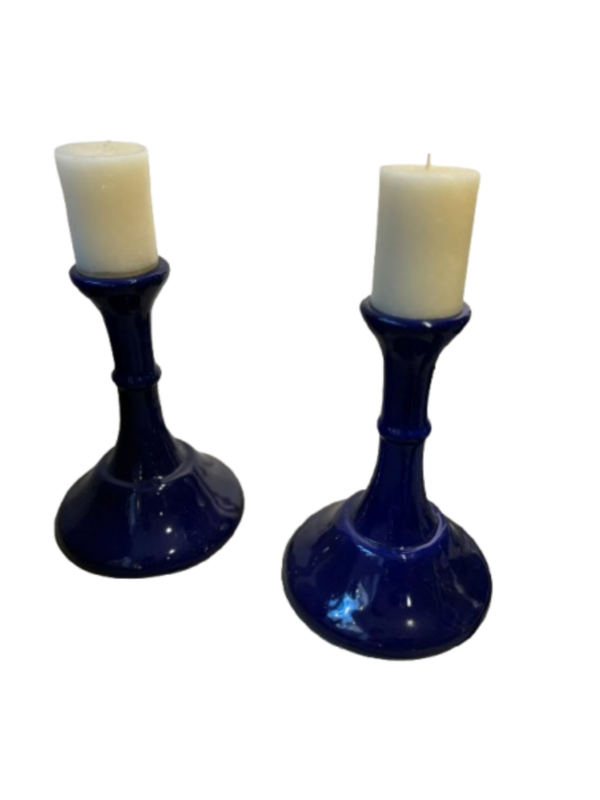 CANDELABROS AZULES