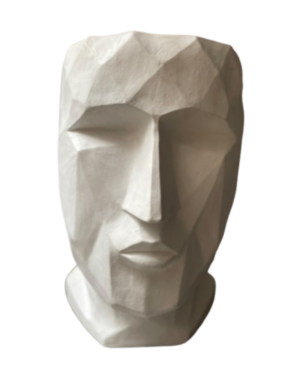 Escultura Cara Blanca