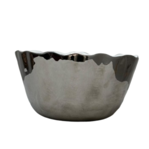 Bowl plateado grande
