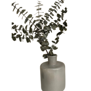 Florero mini gris