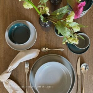 Vajilla Camille 4 puestos